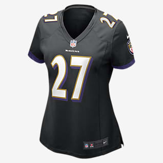 NFL Baltimore Ravens (J.K. Dobbins) Women's Game Football Jersey