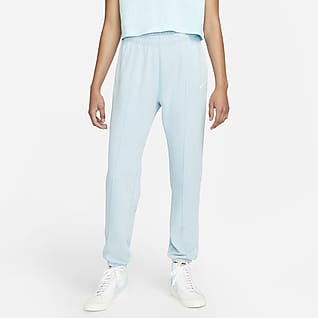 Nike Sportswear Essential Collection Pants de tejido Fleece desgastados para mujer