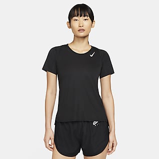 Nike Dri-FIT Race เสื้อวิ่งแขนสั้นผู้หญิง