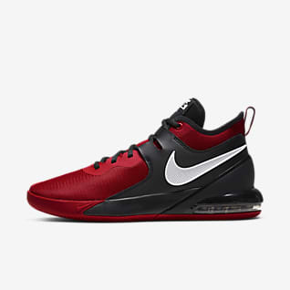 red and black sneakers nike