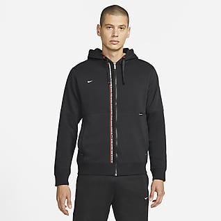 Nike F.C. Tribuna Men's Fleece Full-Zip Soccer Hoodie