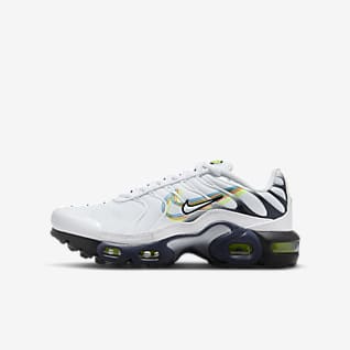 air max plus white blue red