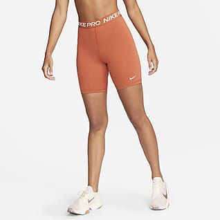 Nike Pro 365 Damesshorts met hoge taille (18 cm)