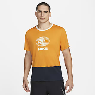 Nike Dri-FIT Heritage Haut de running à manches courtes pour Homme