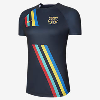 FC Barcelona Away Damska przedmeczowa koszulka piłkarska Nike Dri-FIT