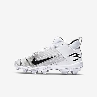 youth football cleats in store