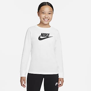Nike Sportswear Футболка с длинным рукавом для девочек школьного возраста