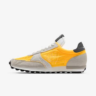 yellow nike tennis shoes