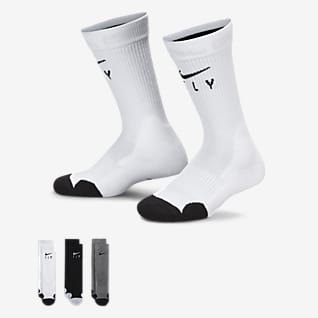 Nike Elite Kids' Crew Socks (3 Pairs)