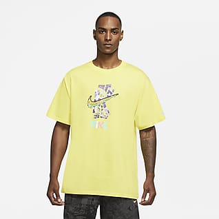 yellow nike t shirt