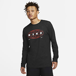 Nike Dri-FIT Langermet trenings-T-skjorte til herre
