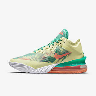 green lebron shoes