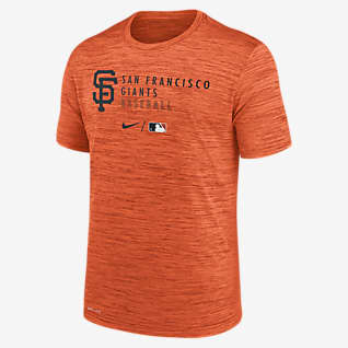 green and orange nike shirt