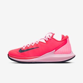 pink nike tennis shoes