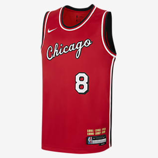 Chicago Bulls Older Kids' Nike Dri-FIT NBA Swingman Jersey