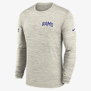 Nike Dri-FIT Velocity Athletic Stack (NFL Los Angeles Rams) Men's Long-Sleeve T-Shirt