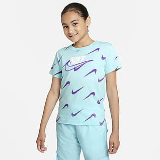 Nike Sportswear เสื้อยืดเด็กโต (หญิง)