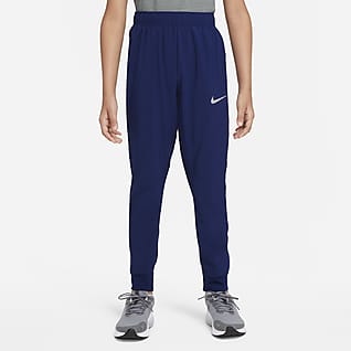 Nike Dri-FIT Υφαντό παντελόνι προπόνησης για μεγάλα αγόρια