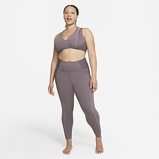 Nike Yoga Luxe Dri-FIT Enterizo de tela Infinalon para mujer (talla grande)