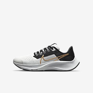 Nike Air Zoom Pegasus 38 รองเท้าวิ่งโร้ดรันนิ่งเด็กเล็ก/เด็กโต
