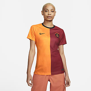 Εντός έδρας Γαλατασαράι 2022/23 Γυναικεία κοντομάνικη ποδοσφαιρική μπλούζα Nike Dri-FIT