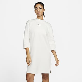 Nike Sportswear Phoenix Fleece Overdimensioneret kjole med 3/4-lange ærmer til kvinder