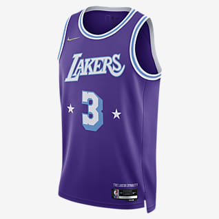 Los Angeles Lakers City Edition เสื้อแข่ง Nike Dri-FIT NBA Swingman