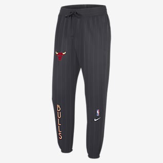 Chicago Bulls Showtime City Edition Men's Nike Therma Flex NBA Trousers