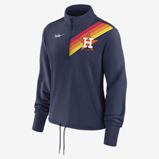 Nike Dri-FIT Cooperstown Rewind Stripe (MLB Houston Astros) Women's 1/2-Zip Jacket