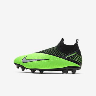 nike soccer cleats neon green