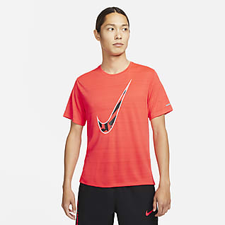 Nike Dri-FIT Miler Ekiden Kortermet løpeoverdel til herre