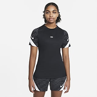 Nike Dri-FIT Strike Kurzarm-Fußballoberteil für Damen