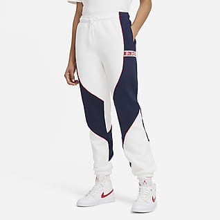 White and red jordan sweatpants clearance