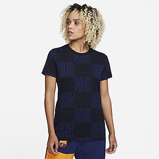 FC Barcelona Fotbolls-t-shirt för kvinnor