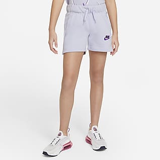 Nike Sportswear Club Meisjesshorts van sweatstof