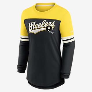 Nike Dri-FIT Retro Script (NFL Pittsburgh Steelers) Women's Long-Sleeve T-Shirt