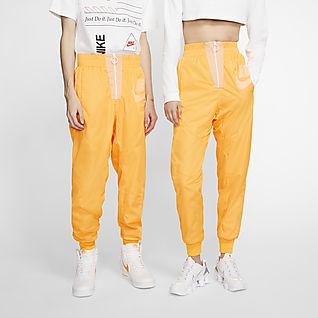 womens nike orange tracksuit