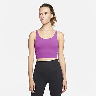 Nike Yoga Luxe Crop Top für Damen