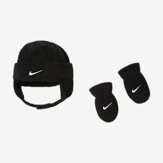 Nike Baby (12-24M) Hat and Mittens Set