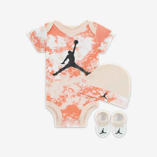 Jordan Conjunto de gorro, body y calzado para bebé