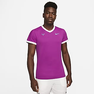 NikeCourt Dri-FIT ADV Rafa Pánské tenisové tričko s krátkým rukávem