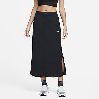 Nike Sportswear Essential Falda de talle alto de tejido Woven - Mujer