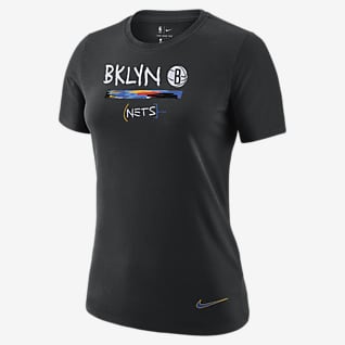 Brooklyn Nets City Edition Nike Dri-FIT NBA-T-Shirt für Damen