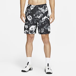 Nike Dri-FIT Shorts de fitness estampados de tejido Knit para hombre