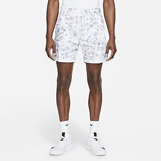 NikeCourt Dri-FIT Calções de ténis estampados para homem