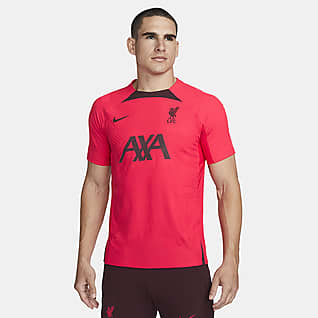 Liverpool FC Strike Elite Pánské fotbalové tričko Nike Dri-FIT ADV s krátkým rukávem