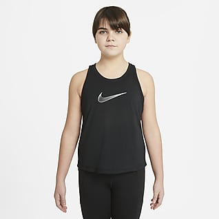 Nike Dri-FIT Trophy Trainingstanktop voor meisjes (ruimere maten)