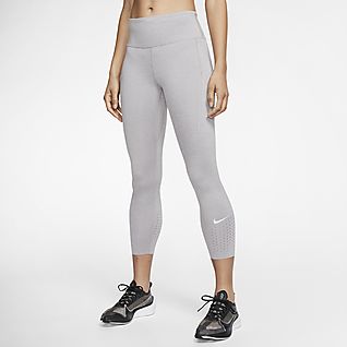 Women's Grey Tights & Leggings. Nike GB