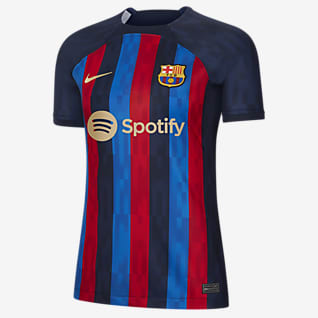 FC Barcelona 2022/23 Stadium, domácí Dámský fotbalový dres Nike Dri-FIT