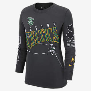 Boston Celtics Courtside City Edition Women's Nike NBA Long-Sleeve T-Shirt